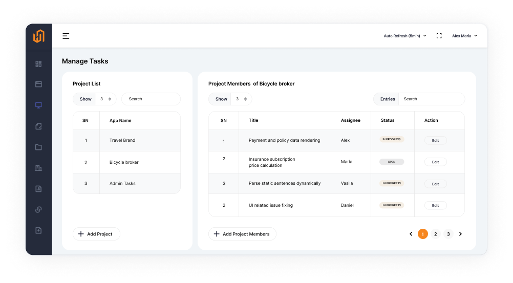 feature tracker snaps